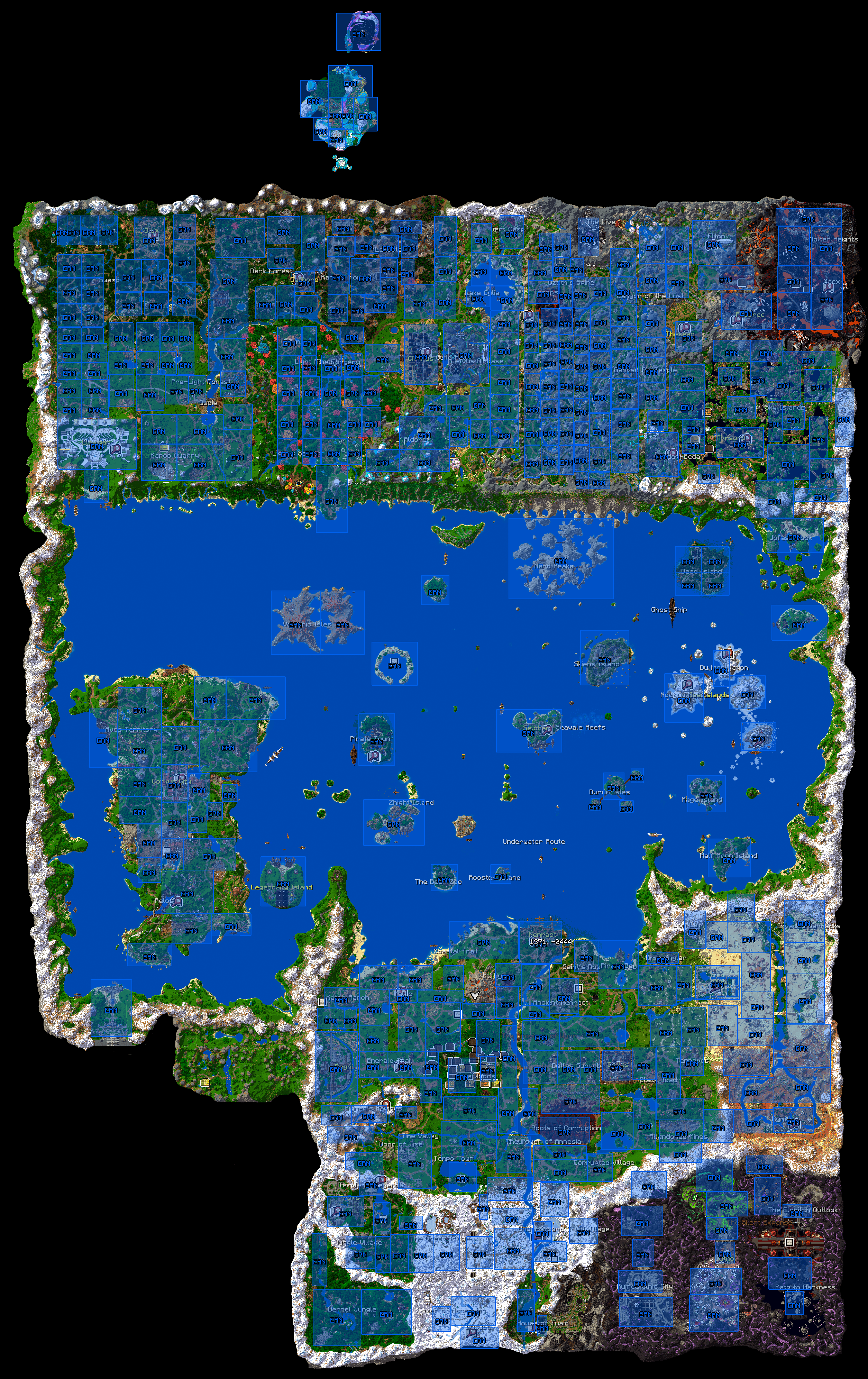 Full Map - Discord Bot Complete Territory Overview